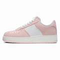White Low-Top Valentine's Sneakers