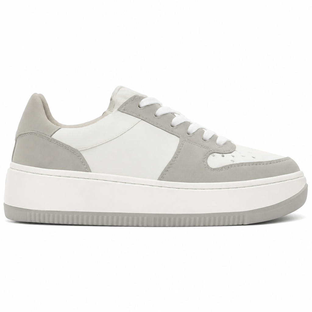 Wolf Grey Low Top Sneakers