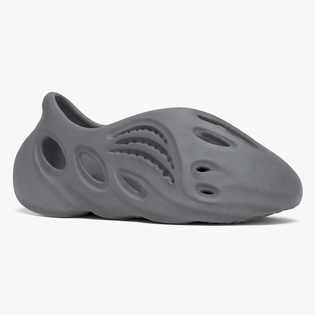 Moon Gray Foam Slip-Ons