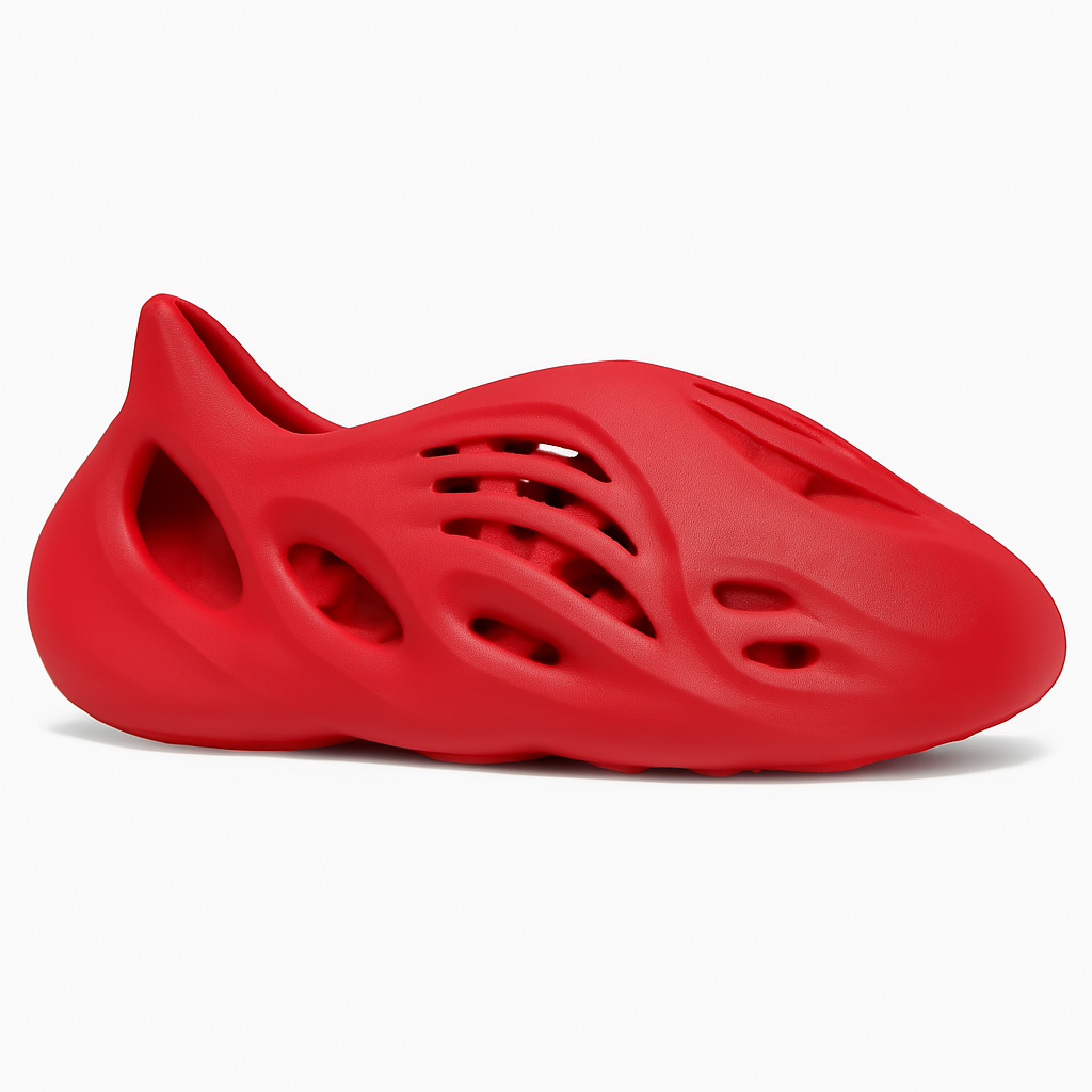 Vermilion Foam Slip-On Shoes