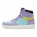 Purple Pulse High Top Sneakers