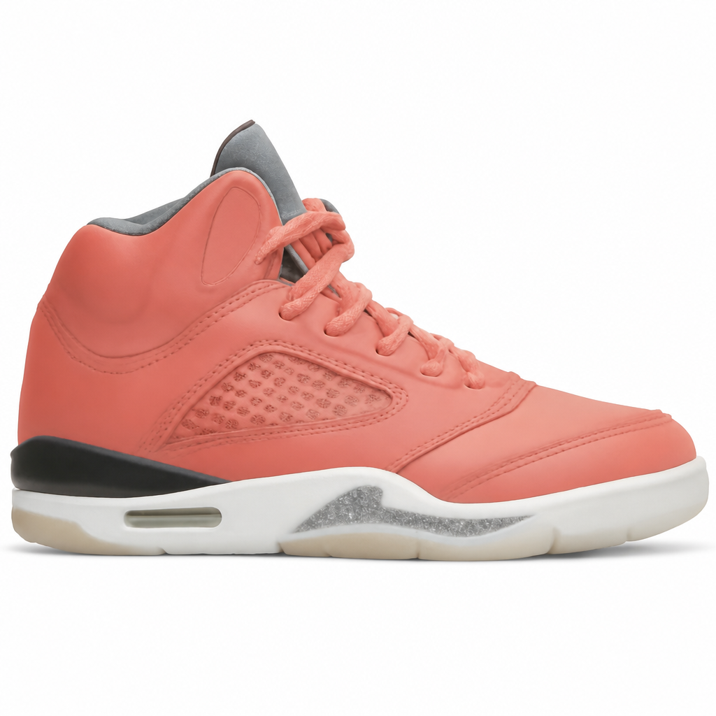 Crimson Bliss High-Top Sneakers