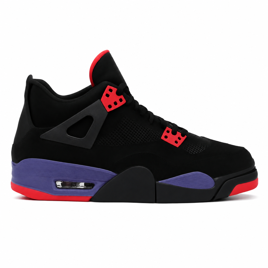 Black and Red Retro Sneakers