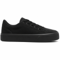 Black and White Low-Top Sneakers