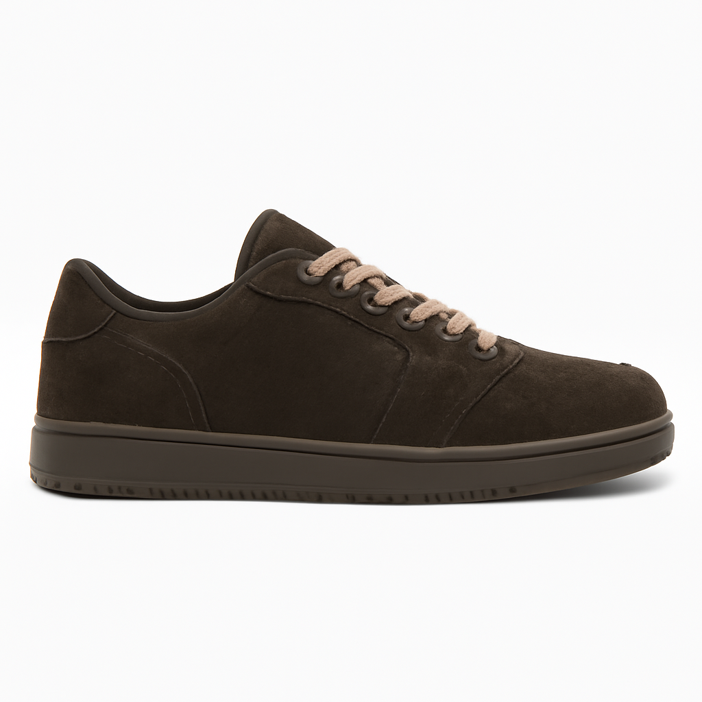 Velvet Brown Low Sneakers