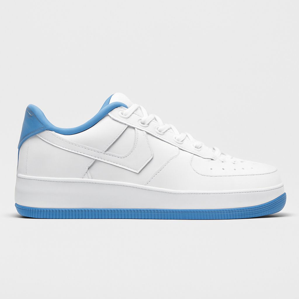 University Blue Low-Top Sneakers