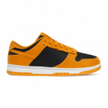 Golden Yellow Low-Top Sneakers