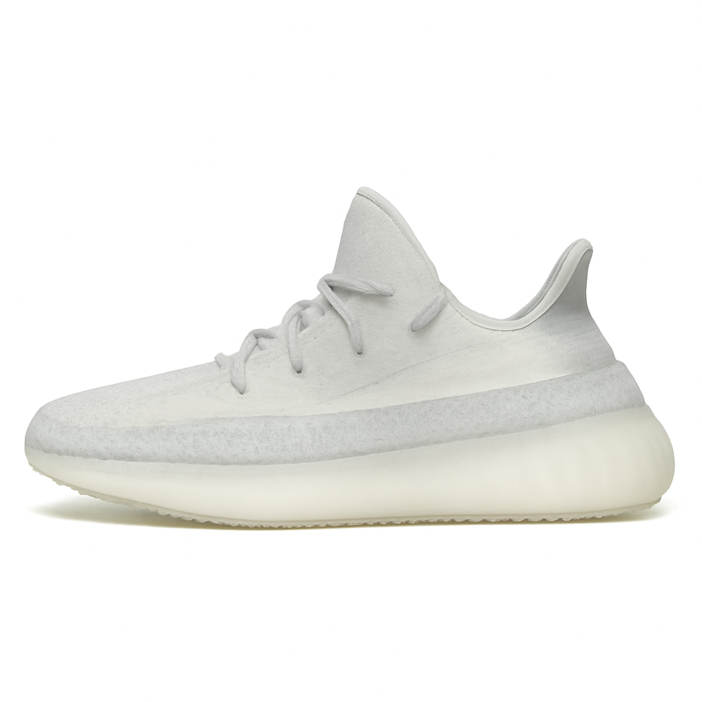 Reflective Cloud White Sneakers