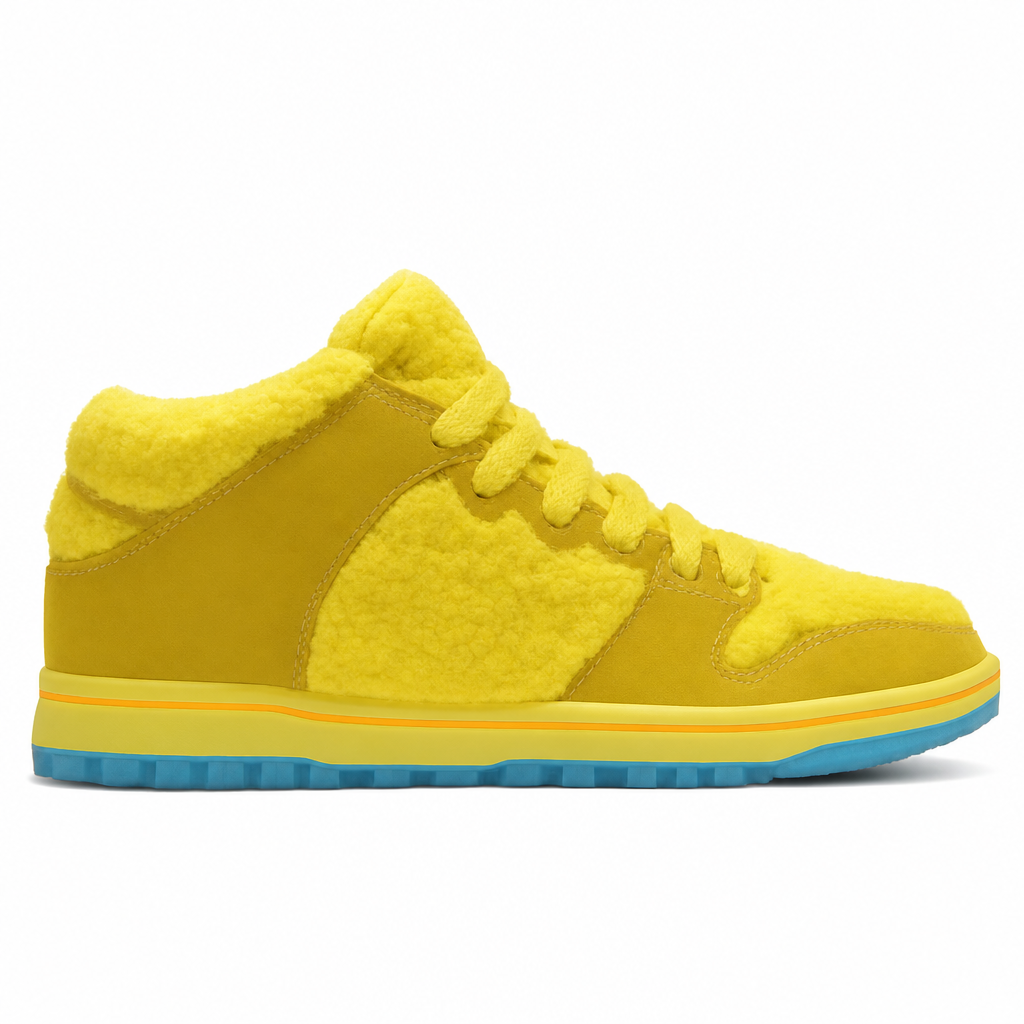Opti Yellow Bear Graphic Sneakers