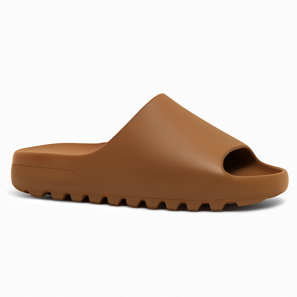 Ochre Slip-On Foam Slides