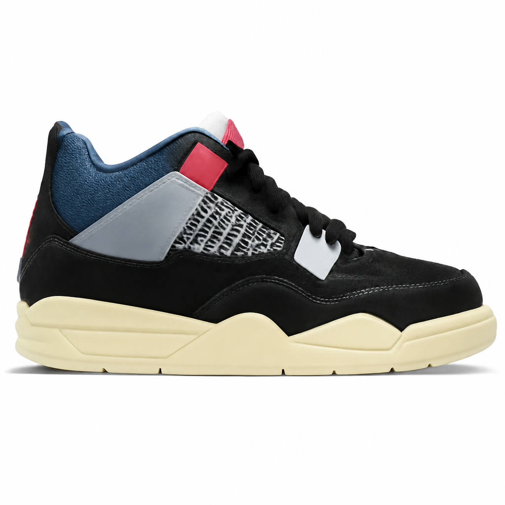 Off Noir Retro Athletic Sneakers