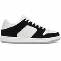 Black and White Low-Top Sneakers