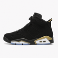 Black Gold Retro Sneakers