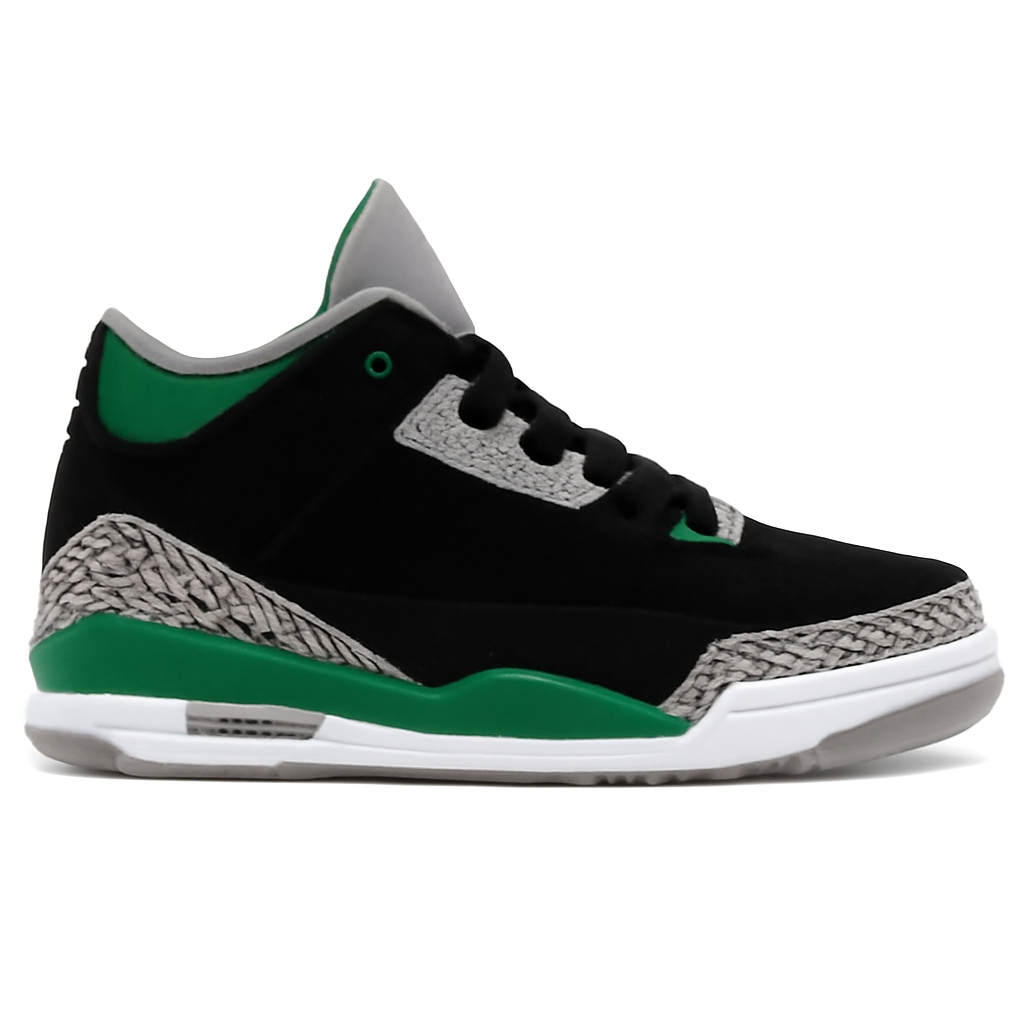 Pine Green Retro Sneakers