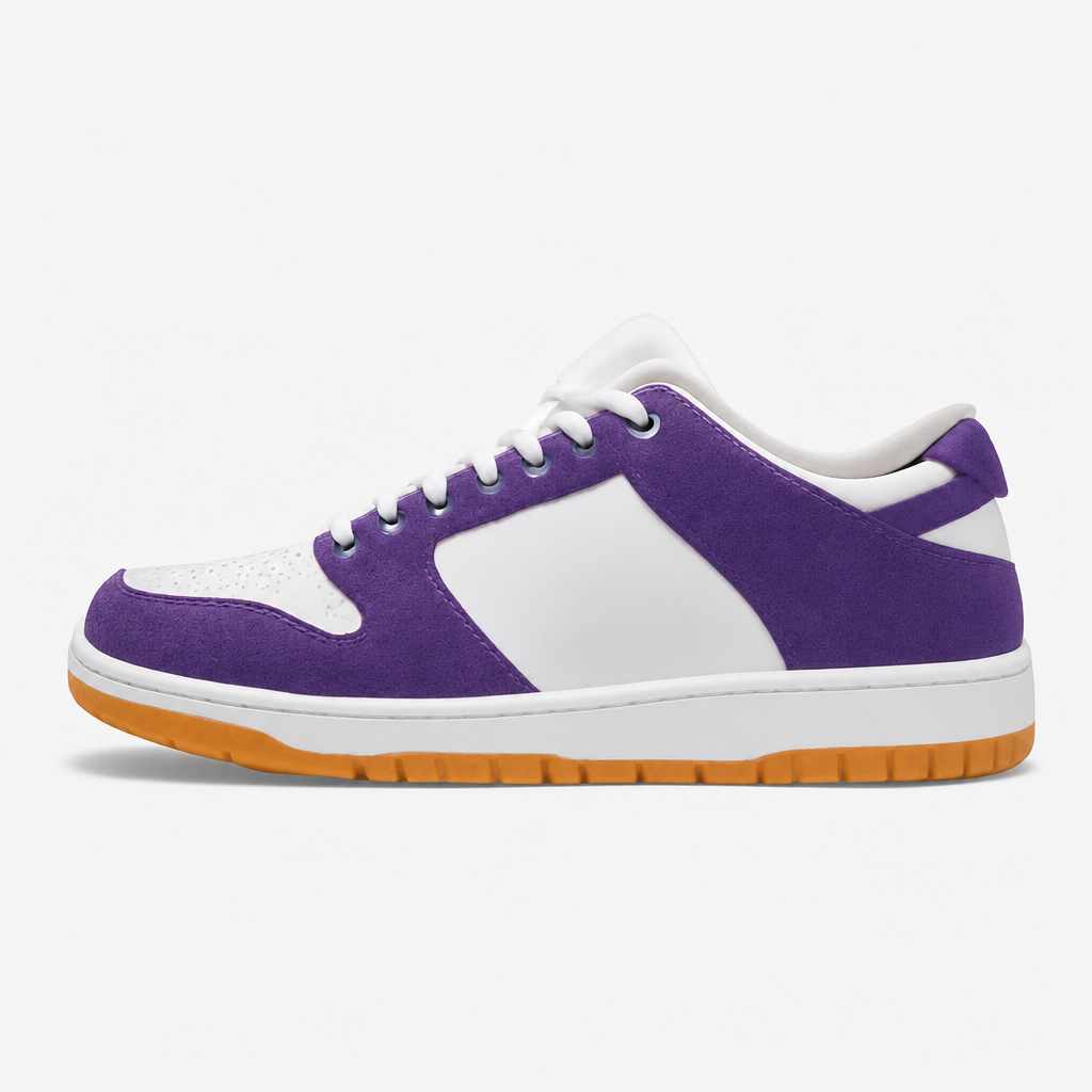 Court Purple Low-Top Sneakers