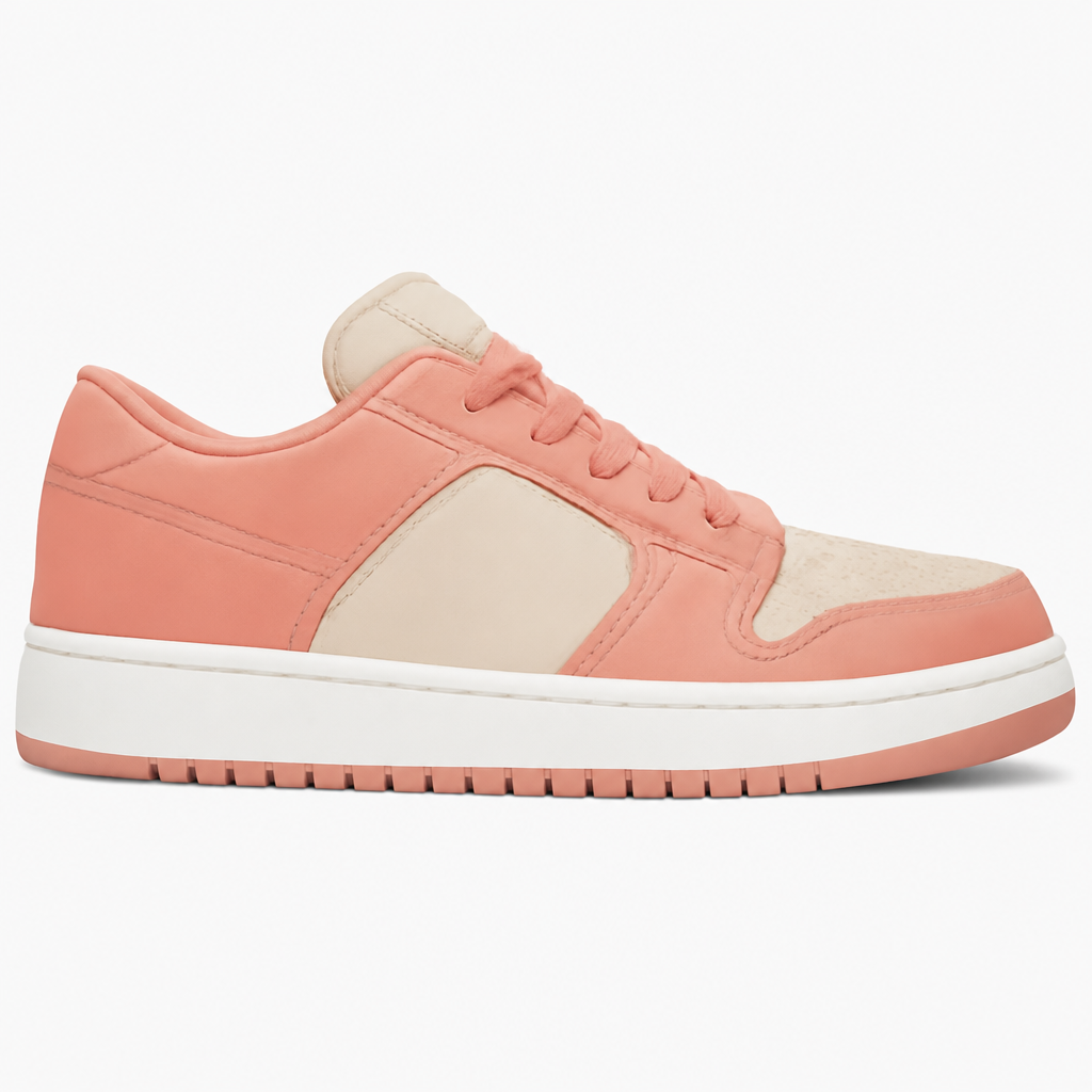 Light Brown Low Top Sneakers