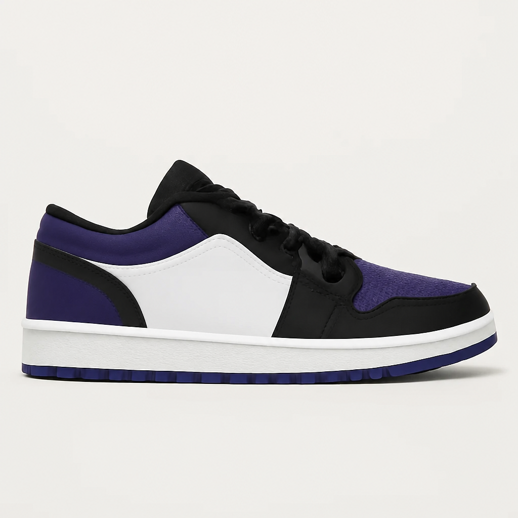 Court Purple Lowtop Sneakers