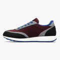 Maroon and Royal Layered Sneakers