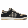 Brown Suede Low-Top Sneakers