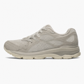 Cream and Oyster Grey Running Shoes