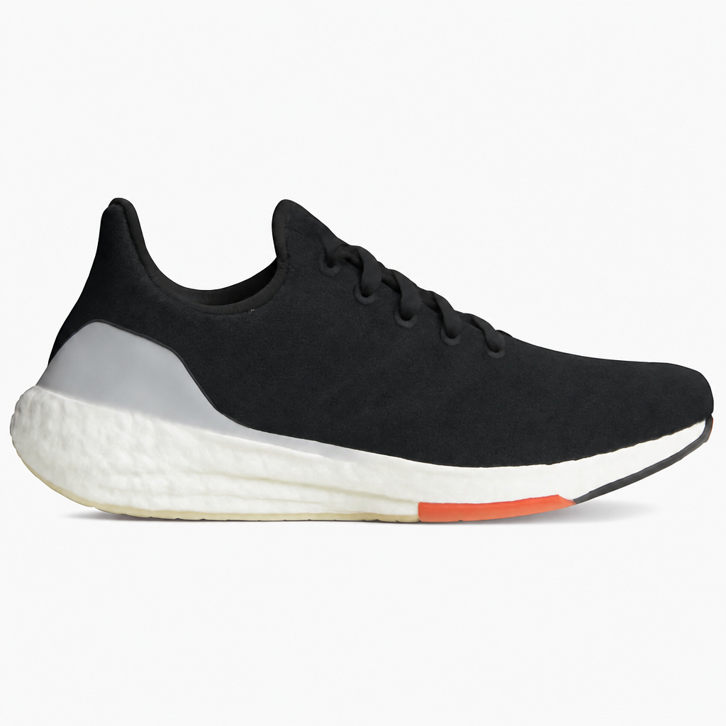 Black and Orange Running Shoes