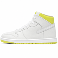 Black and Yellow High-Top Sneakers