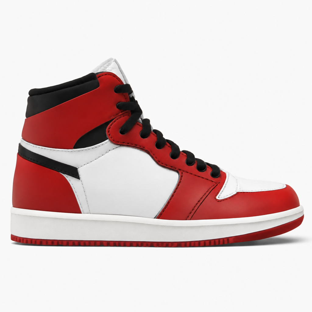 Chicago Red High Top Sneakers