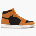 Dark Russet High-Top Sneakers