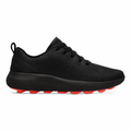 Black and Hyper Crimson Sneakers