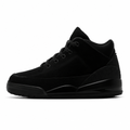 Black Suede High-Top Sneakers