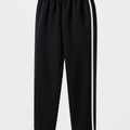 Gray Vintage Style Track Pants