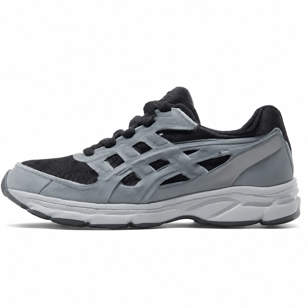 Black and Grey Running Sneakers