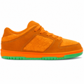 Orange Plush Skate Sneakers