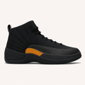 Black and Yellow Retro Sneakers