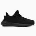 Reflective Black Knit Sneakers