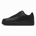 Classic Black Leather Sneakers