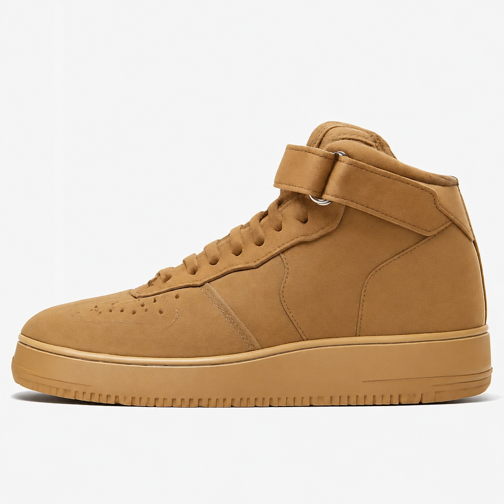 Mid Flax Brown Sneakers