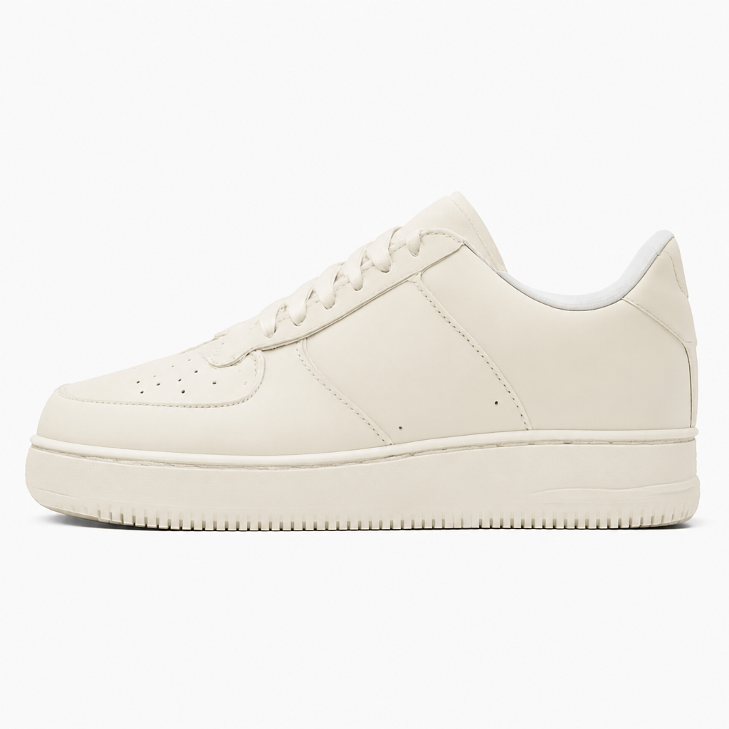Off White Low Top Sneakers