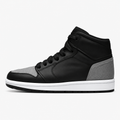 High Top Sneakers Gray Black