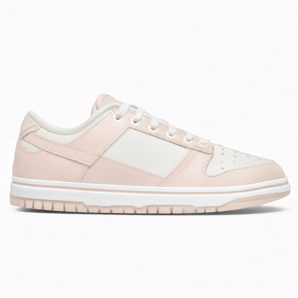 Light Pink Paisley Low Sneakers