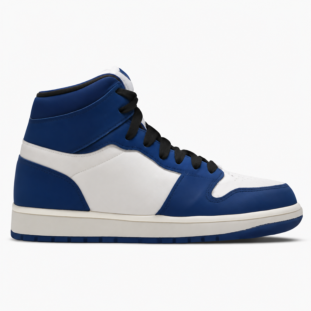 Deep Royal High-Top Sneakers