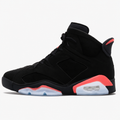 Black and Red Retro Sneakers
