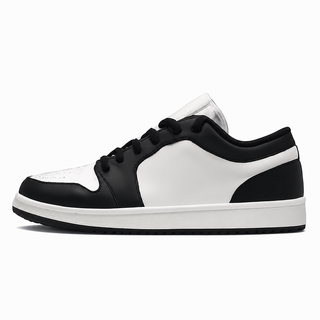 Black University Blue Sneakers
