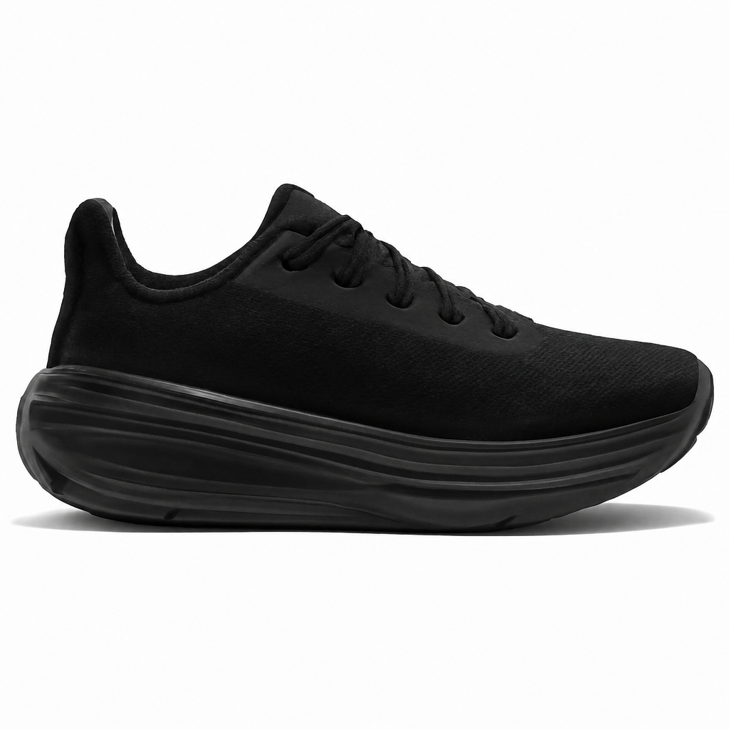Premium Black Sapphire Running Shoes