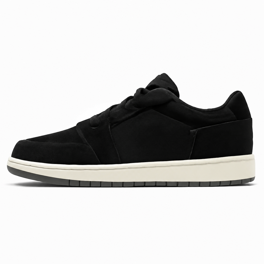 Black Inside Out Low Sneakers