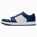 Wolf Grey and Midnight Navy Low Sneakers