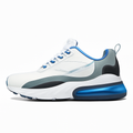 White Sky Blue Air Cushion Sneakers