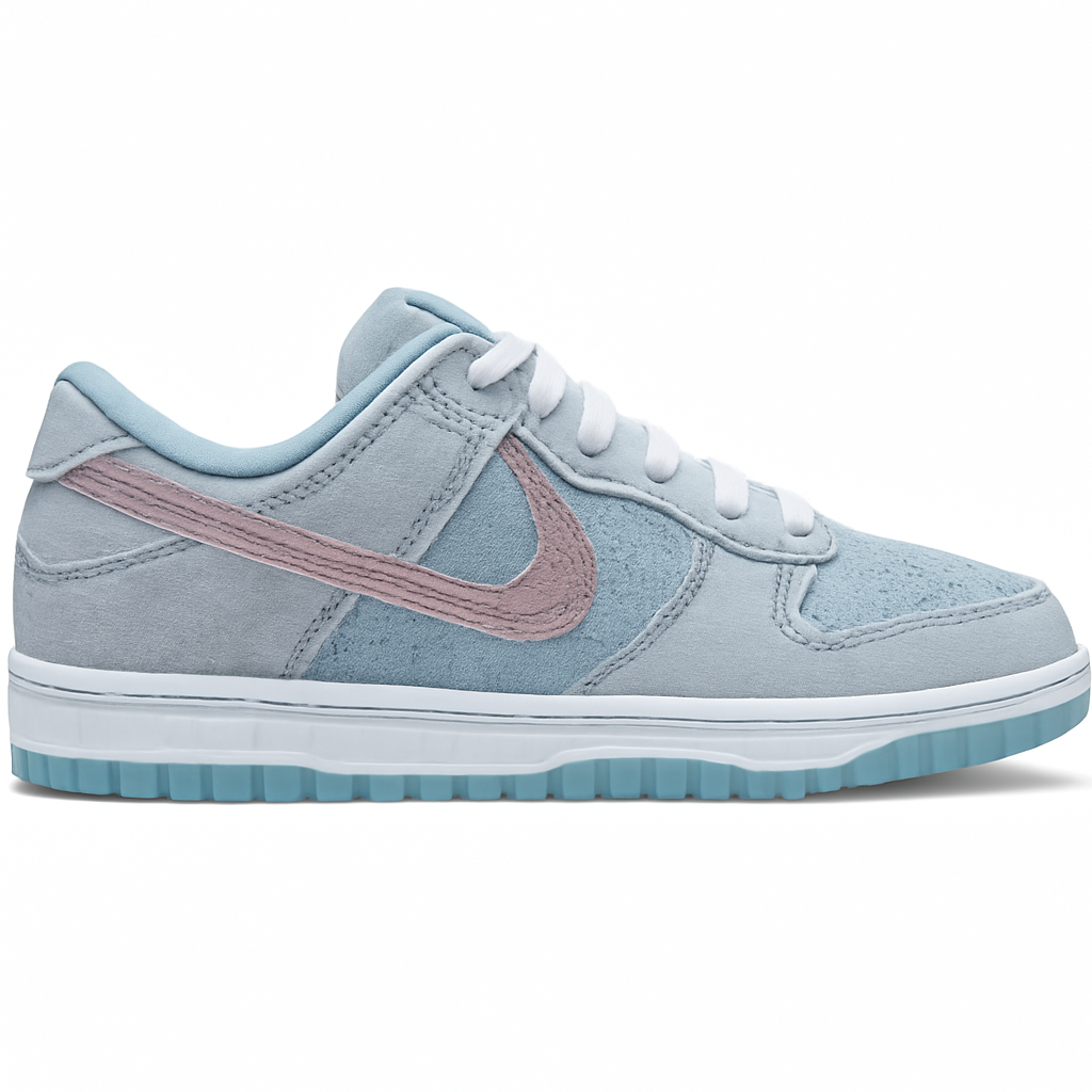 Union Blue Low-Top Sneakers