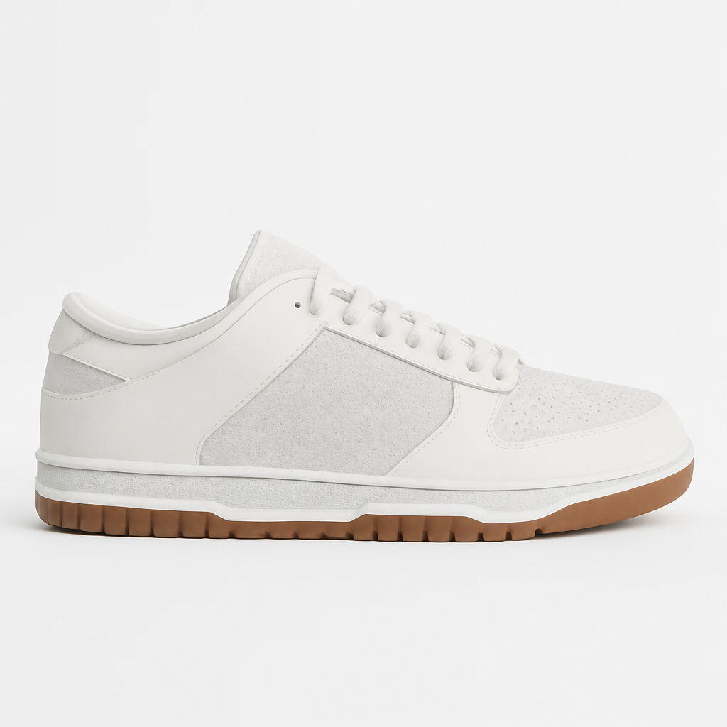 Light Brown Gum Sole Sneakers