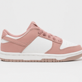 Pink Velvet Low-Top Sneakers